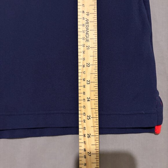 Helly Hansen Polo Shirt Mens Large Blue Hydropower Cape Hatteras Pro Sailing - Picture 5 of 6